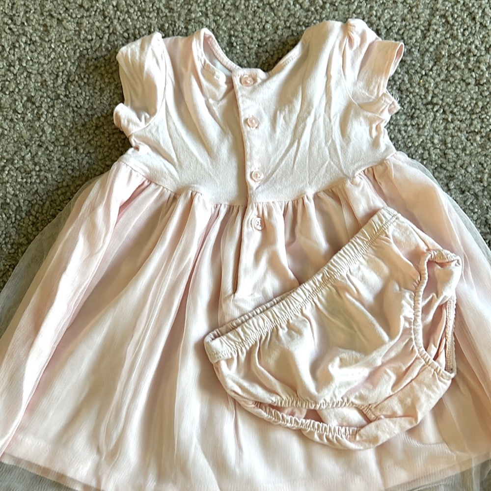 Carter's Pink Solid Girl's Dress 🌸🌸 - Picture 4 of 4